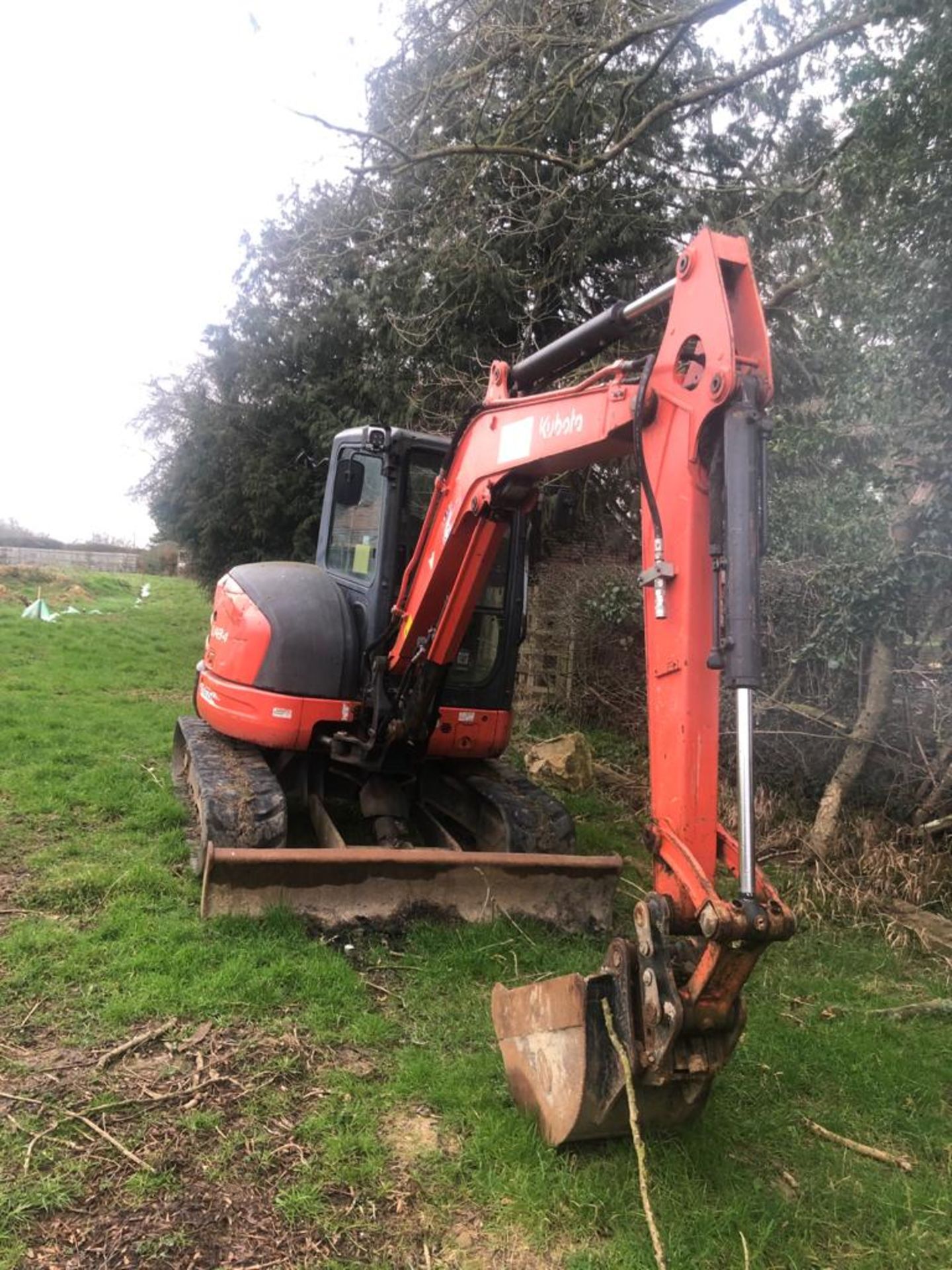 KUBOTA U48-4 RUBBER TRACKED CRAWLER EXCAVATOR / DIGGER *PLUS VAT* - Image 2 of 6