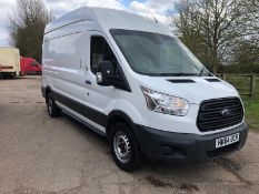 2015 FORD TRANSIT 350 PANEL VAN, 2.2 DIESEL ENGINE, MANUAL 6 GEARS *PLUS VAT*