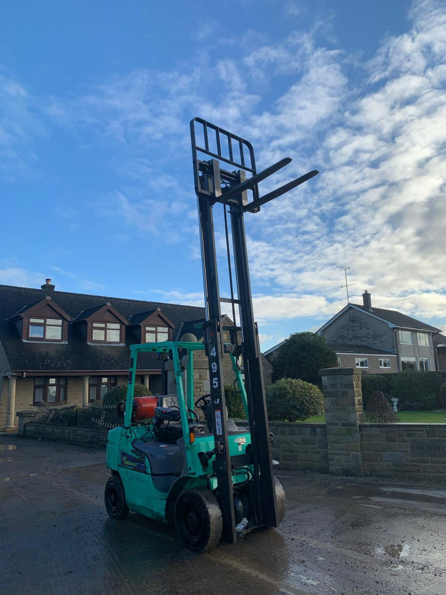 2015 MITSUBISHI FG25NT FORKLIFT, RUNS, DRIVES AND LIFTS, SIDE SHIFT *PLUS VAT* - Image 3 of 6