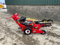 BARRETO 912 WALK BEHIND TRENCHER, HONDA GX270 ENGINE *PLUS VAT*