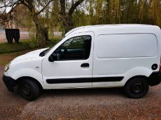 2007 RENAULT KANGOO SL17 DCI 70, WHITE VAN, 1461CC DIESEL ENGINE, MANUAL GEARBOX *NO VAT*