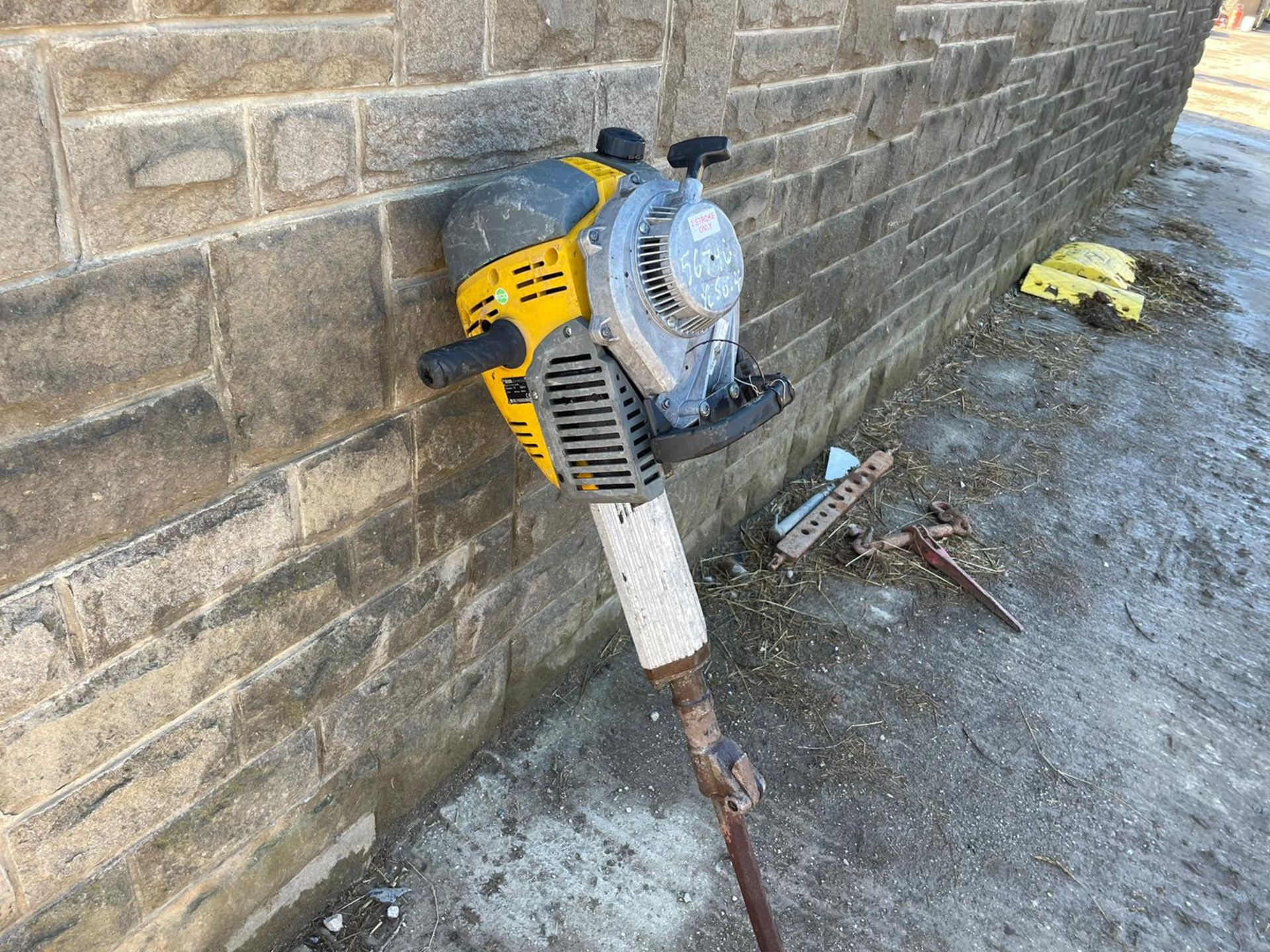 2016 WACKER NEUSON BH55RW PETROL BREAKER, RUNS AND WORKS *NO VAT* - Image 3 of 4