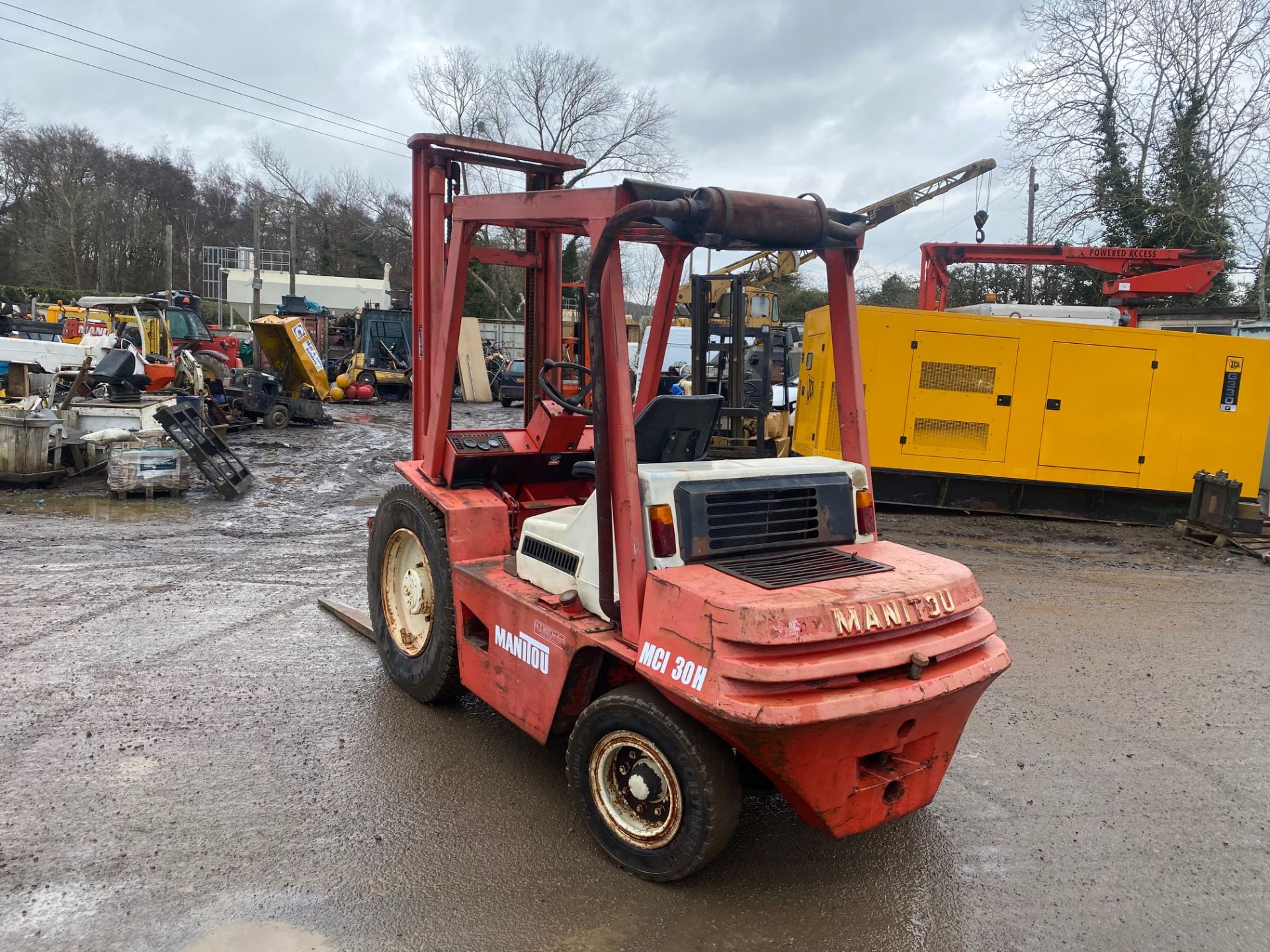 MANITOU MCI30 3 TON DIESEL FORKLIFT, ROUGH TERRAIN, IN VERY NICE WORKING ORDER *PLUS VAT* - Image 2 of 7