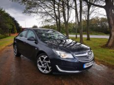 2015 VAUXHALL INSIGNIA DSIGN NAV CDTI E BLACK 5 DOOR HATCHBACK, 2.0 DIESEL ENGINE *NO VAT*