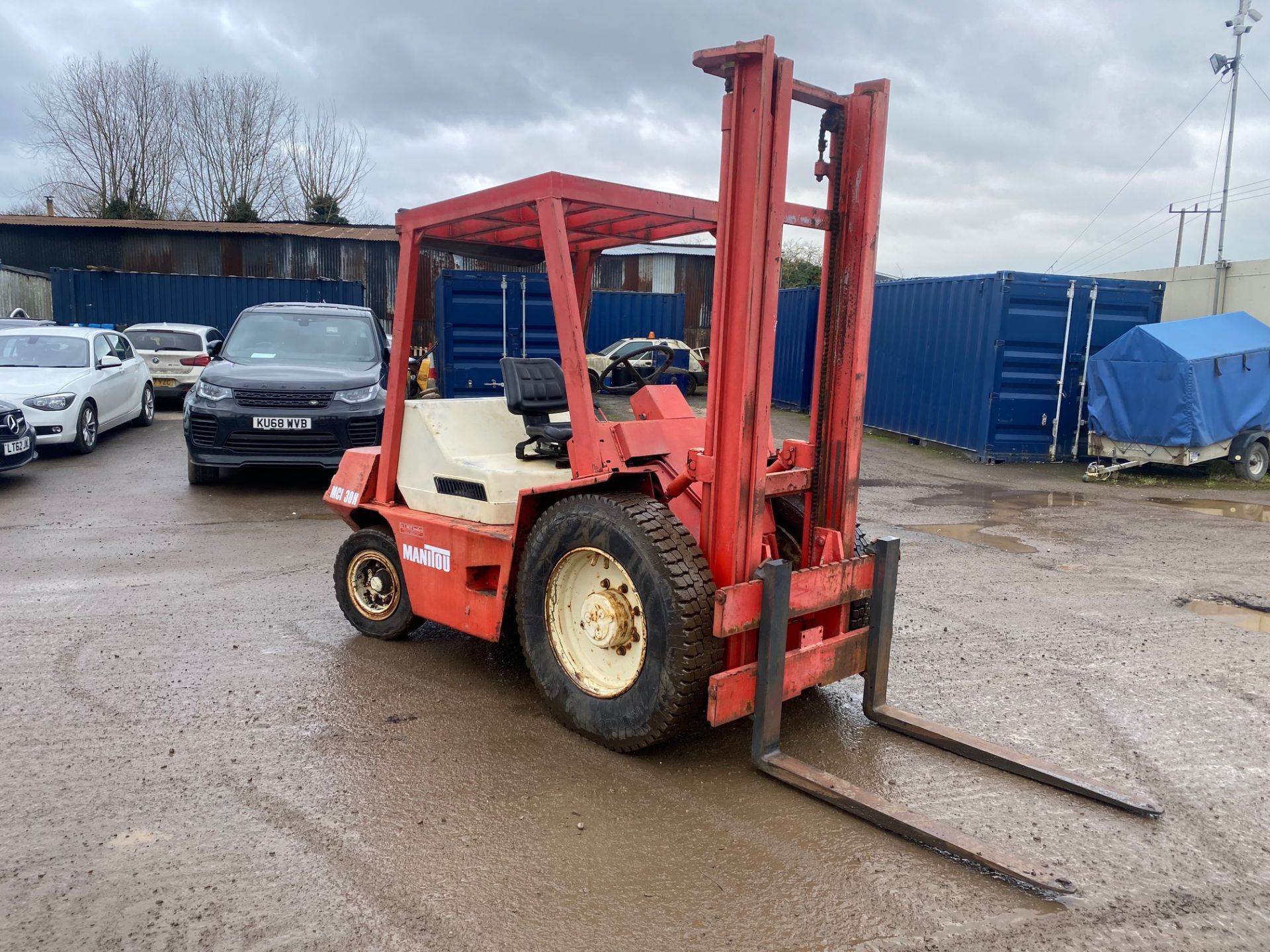 MANITOU MCI30 3 TON DIESEL FORKLIFT, ROUGH TERRAIN, IN VERY NICE WORKING ORDER *PLUS VAT* - Image 3 of 7