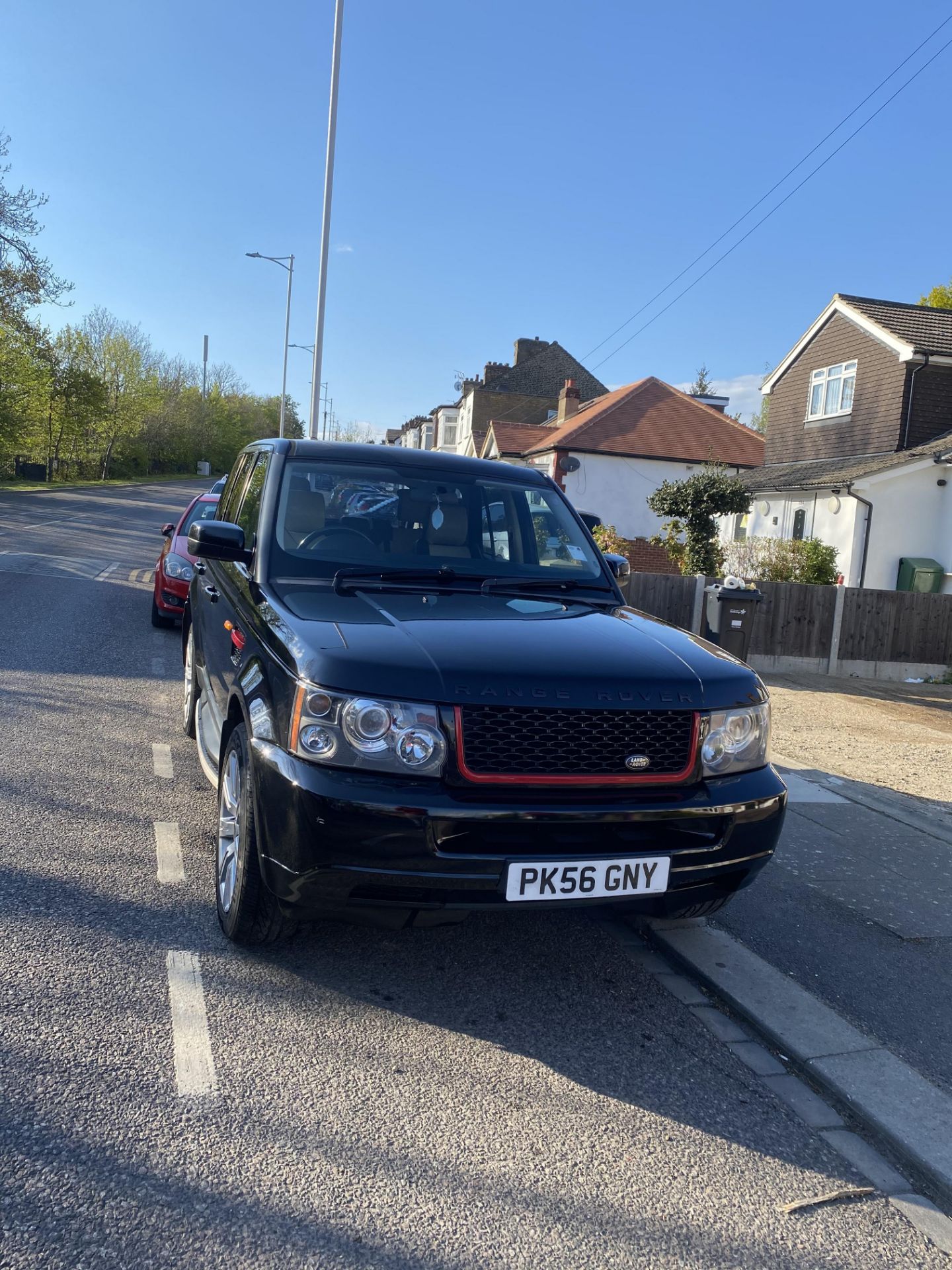 2006 (56) RANGE ROVER SPORT 2.7 V6, BLACK ESTATE, 2720CC DIESEL ENGINE, SHOWING 154K MILES *NO VAT* - Image 2 of 7