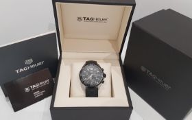 TAG HEUER FORMULA 1 41mm Titanium & Steel Chronograph Mens Watch *NO VAT*