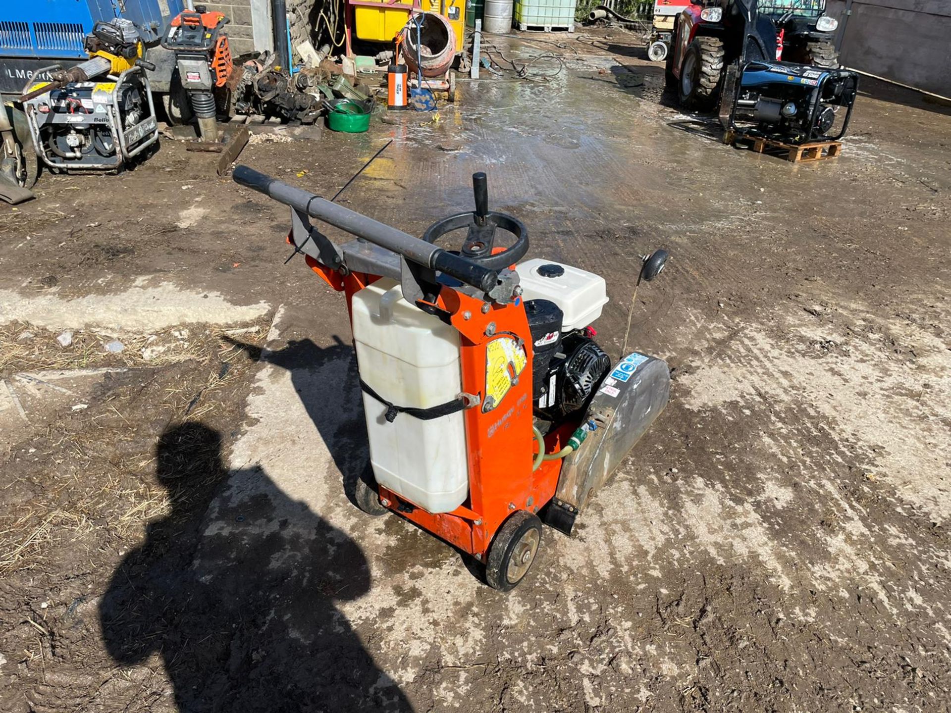 2015 HUSQVARNA FS400LV FLOOR SAW, RUNS AND WORKS, HONDA GX390 ENGINE *NO VAT*