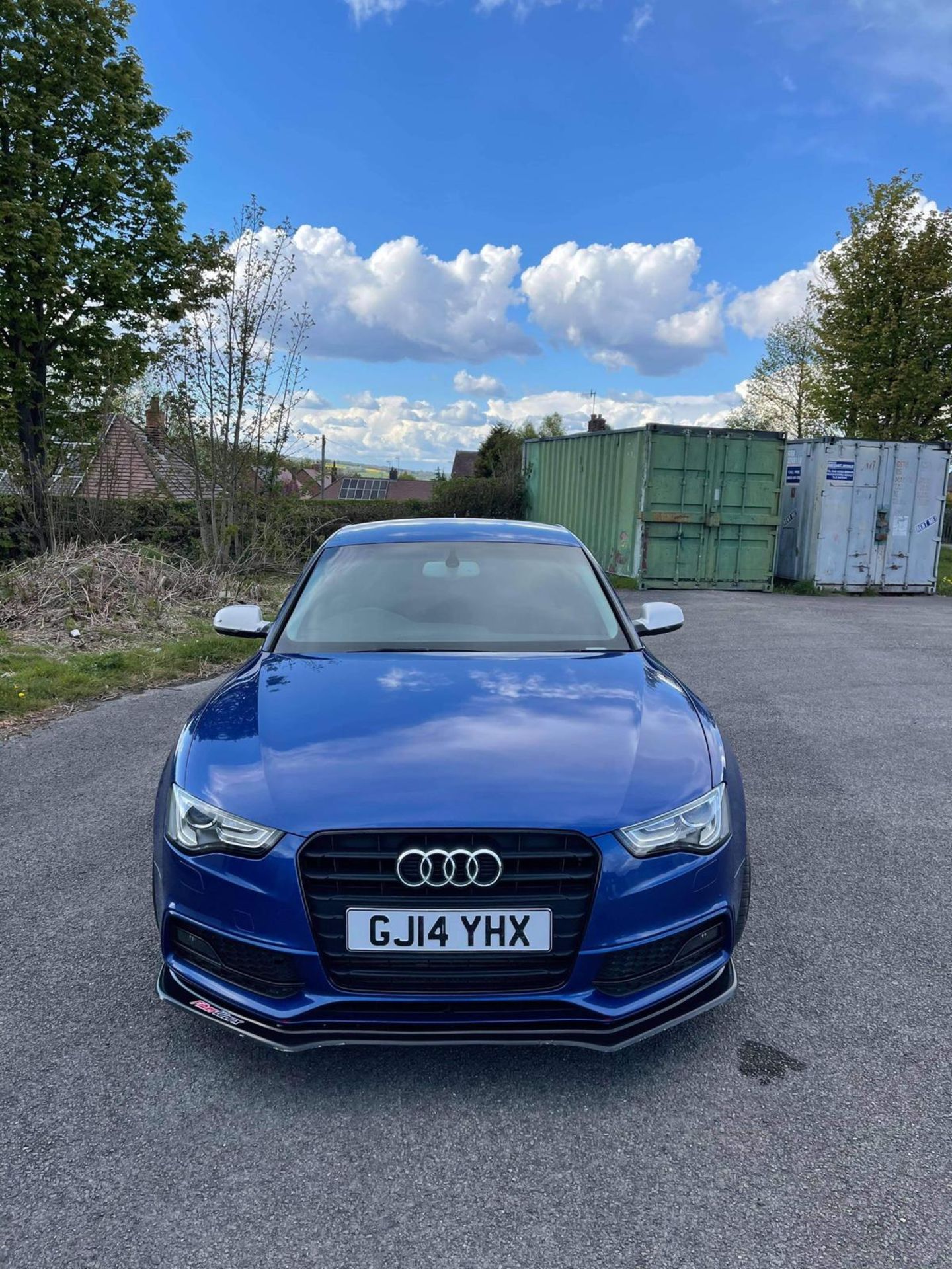 2014 AUDI A5 SE TECHNIK TDI CVT, BLUE 5 DOOR HATCHBACK, 2.0 DIESEL ENGINE, 89,726 MILES *NO VAT* - Image 3 of 11