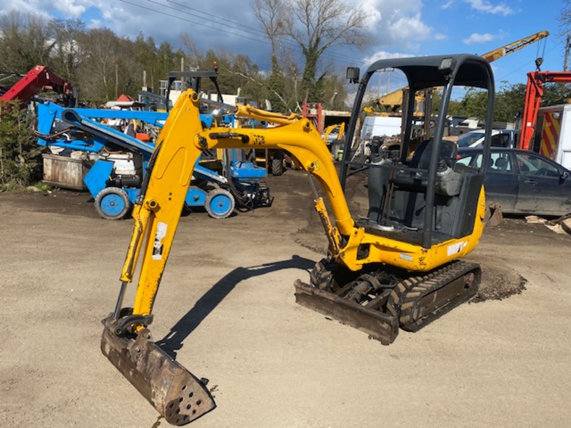 2008 JCB 8018 1.5TON MINI DIGGER / EXCAVATOR, EXPANDING TRACKS, NEW TRACKS *PLUS VAT* - Image 2 of 5