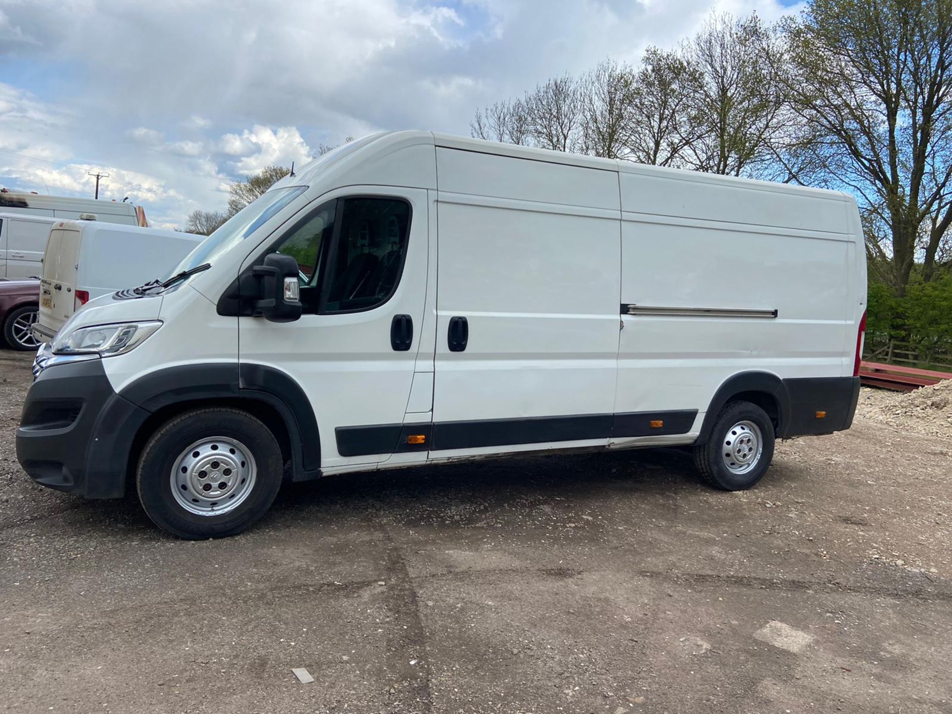 2015 CITROEN RELAY 35 HEAVY L4H2 EPRISE HDI WHITE PANEL VAN, L4 MODEL, 2.2 DIESEL ENGINE, 81K MILES - Image 4 of 9