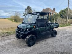 2018/68 KAWASAKI MULE 4X4 PRO DX BUGGI, 993CC DIESEL ENGINE, RUNS AND DRIVES *PLUS VAT*