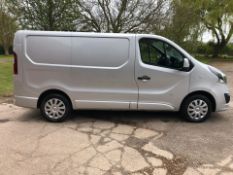 2016 VAUXHALL VIVARO 2700 SPORTIVE CDTI SILVER PANEL VAN, 1.6 DIESEL ENGINE, 63,085 MILES *PLUS VAT*