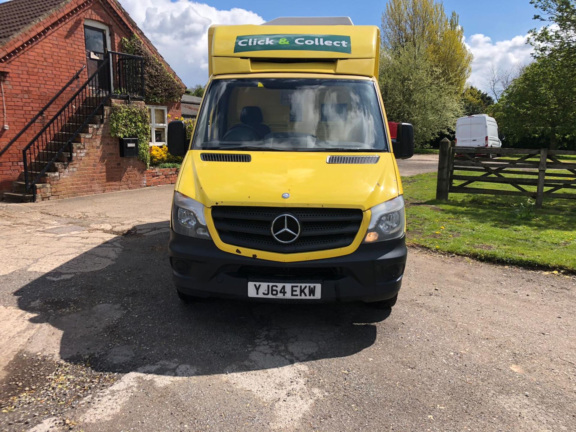 2014 MERCEDES-BENZ SPRINTER 313 CDI YELLOW INSULATED VAN, 2.2 DIESEL ENGINE *PLUS VAT* - Image 3 of 14