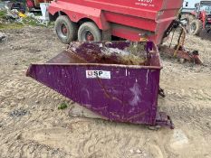 TIPPING SKIP, MADE 2018, SUITABLE FOR PALLET FORKS, RATED CAPACITY 2000KG *PLUS VAT*