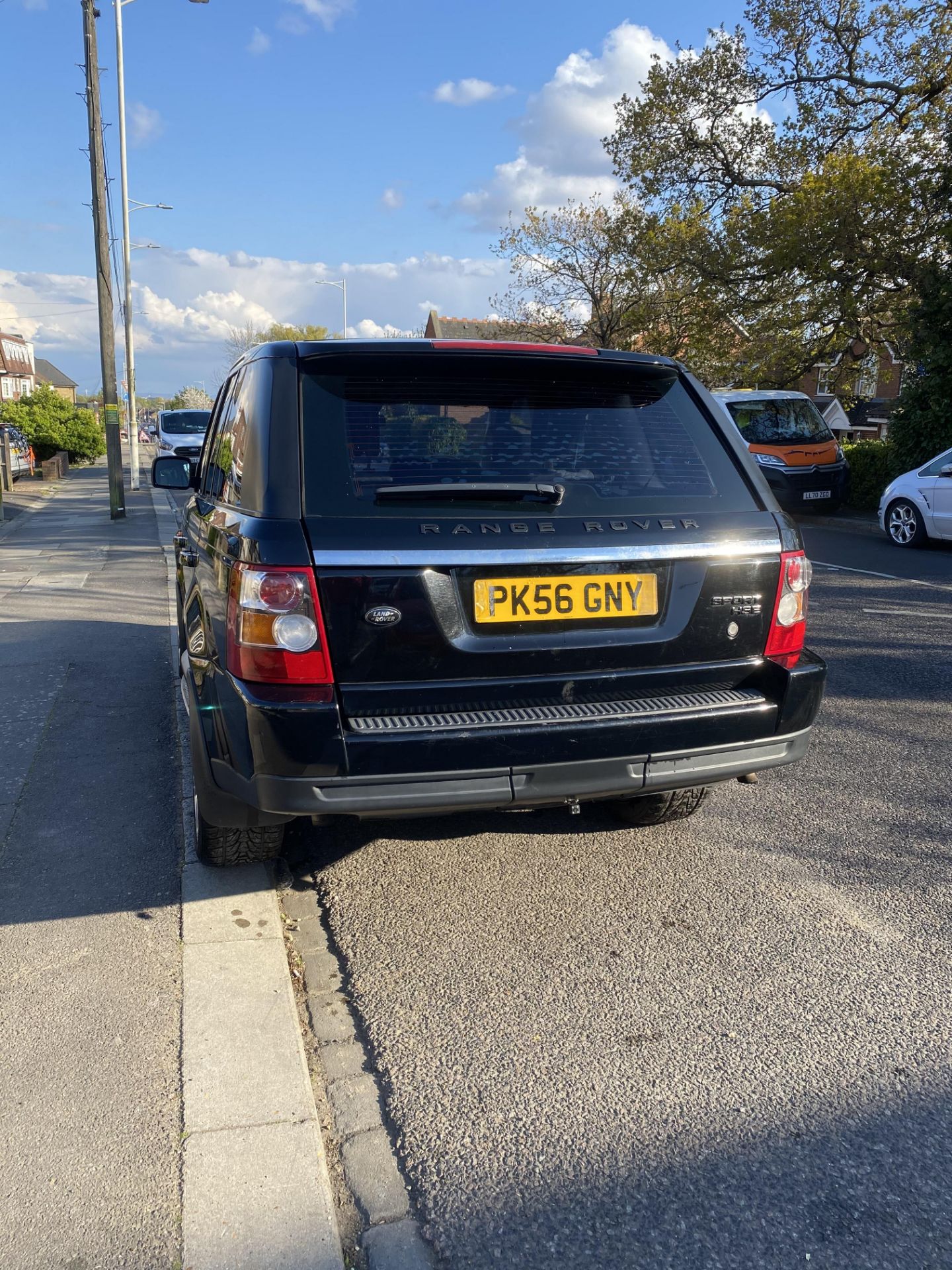 2006 (56) RANGE ROVER SPORT 2.7 V6, BLACK ESTATE, 2720CC DIESEL ENGINE, SHOWING 154K MILES *NO VAT* - Image 4 of 7