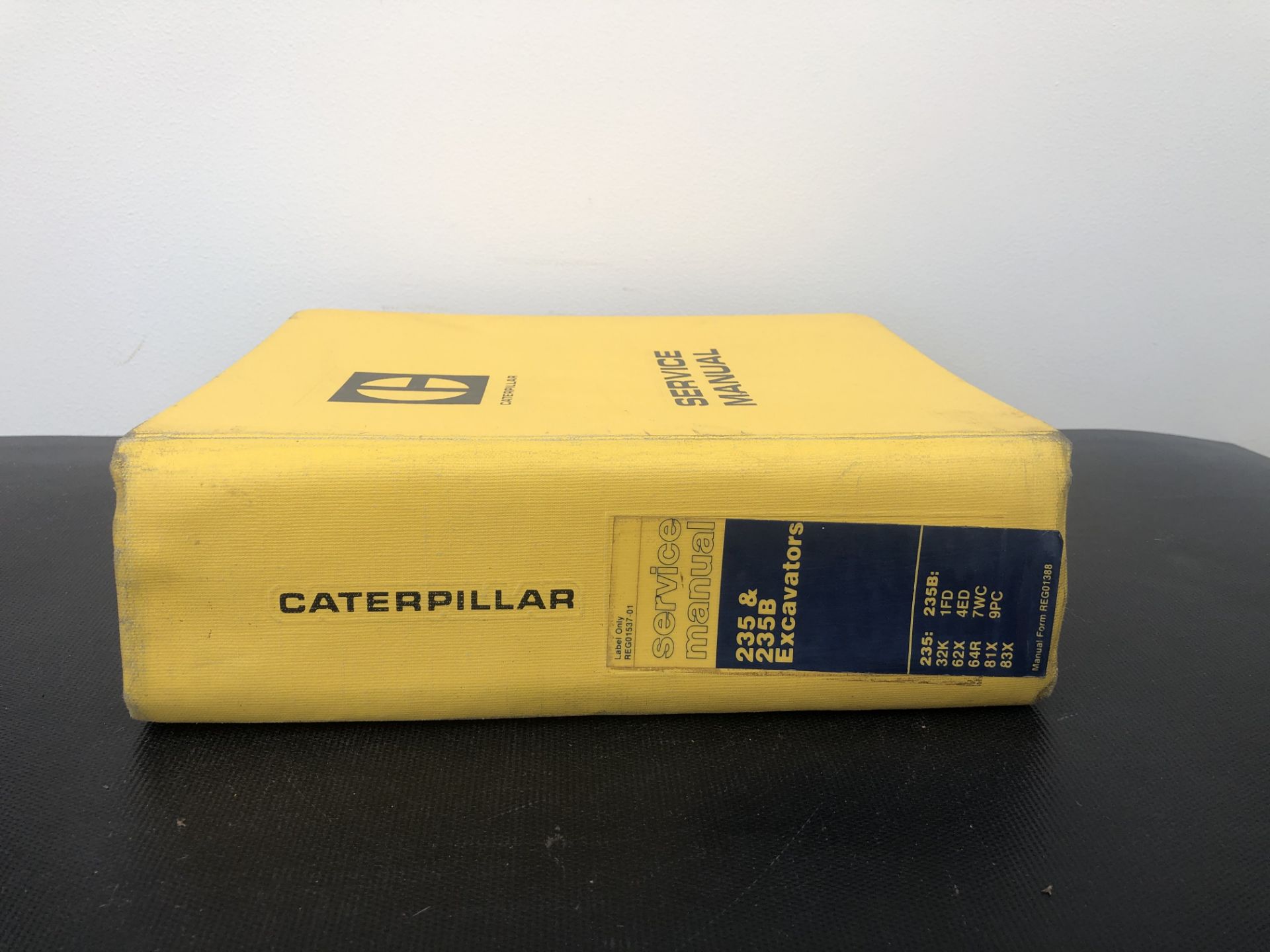 CATERPILLAR 235 235B SERVICE MANUAL, GENUINE FACTORY CAT WORKSHOP MANUAL