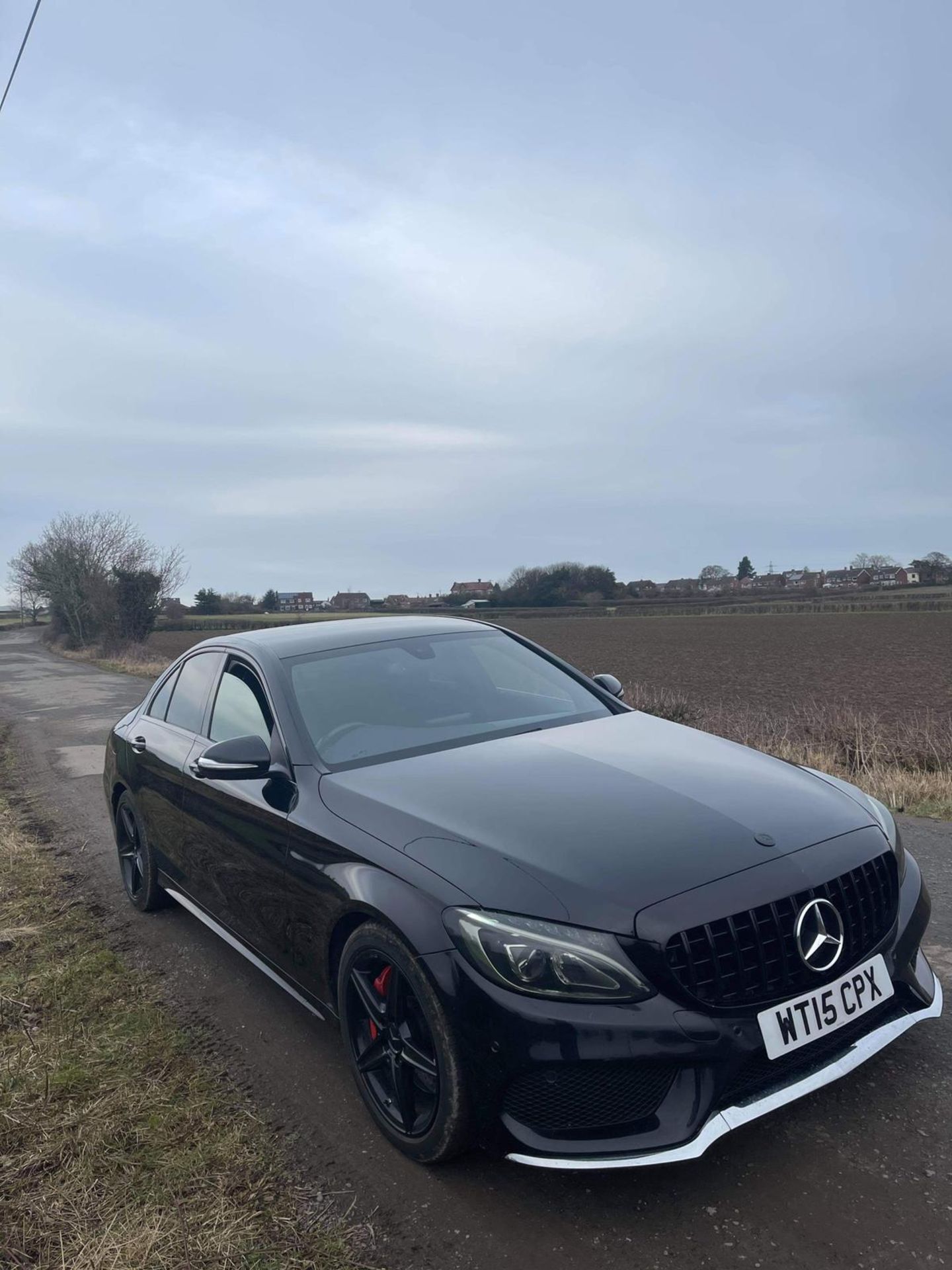 2015 MERCEDES-BENZ C300 AMG LINE BLUETEC HYBRID A, BLACK, AUTOMATIC, ELECTRIC DIESEL, NO VAT - Image 3 of 13