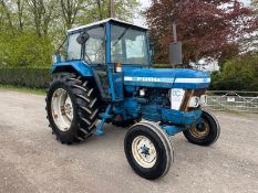 FORD 5610 TRACTOR, RUNS AND DRIVES, PICK UP HITCH, FULLY GLASS CAB, SHOWING 4323 HOURS *PLUS VAT*