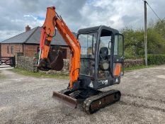 2007 DOOSAN SOLAR 018 VT MINI EXCAVATOR / DIGGER, RUNS DRIVES AND DIGS, EXPANDING TICKETS *PLUS VAT*