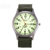 NEW & UNUSED SOKI FASHION QUARTZ LUMINOUS MILITARY INFANTRY ARMY STYLE MENS WRIST WATCH