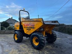 2015 JCB 9TFT DUMPER, RUNS, DRIVES AND TIPS, ROLL BAR, 9 TON *PLUS VAT*