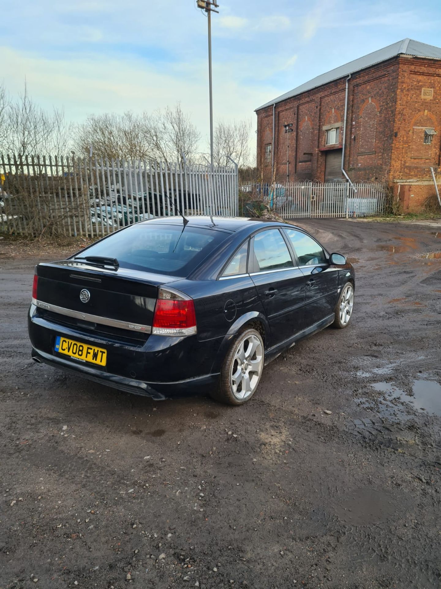 2008/08 REG VAUXHALL VECTRA SRI CDTI 150 1.9 DIESEL BLACK 5 DOOR HATCHBACK *NO VAT* - Image 6 of 6