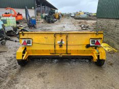 EPOKE SINGLE AXLE SPREADER / GRITTER, TOW BEHIND *PLUS VAT*