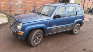 2004 JEEP CHEROKEE EXTREME SPORT A BLUE ESTATE, SHOWING 139,091 MILES, AUTO 4 GEARS *NO VAT*