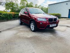 2012 BMW X3 XDRIVE20D SE AUTO RED ESTATE, 2.0 DIESEL ENGINE, 4 NEW TYRES, AUTOMATIC GEARBOX *NO VAT*