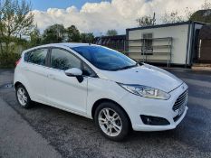 2016 FORD FIESTA ZETEC TURBO WHITE 5 DOOR HATCHBACK, 1.0 PETROL ENGINE, ONLY 16,414 MILES *NO VAT*