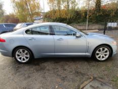 2010 (10) JAGUAR XF LUXURY V6 4 DOOR SALOON, 3.0 PETROL ENGINE, 68.900 MILES *NO VAT*