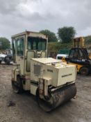 INGERSOLL RAND DD-25 ROLLER, 1250MM DRUMS, RUNS, DRIVES AND VIBRATES *PLUS VAT*