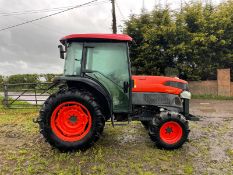 2014 KUBOTA L5740 TRACTOR, RUNS AND DRIVES, PTO WORKS, LINKAGE ARMS WORK, FULLY GLASS CAB *PLUS VAT*