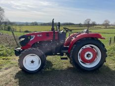 NEW AND UNUSED ZOOM 604WD TRACTOR, RUNS AND DRIVES, 4 CYLINDER DIESEL ENGINE, ALL TERRAIN *PLUS VAT*