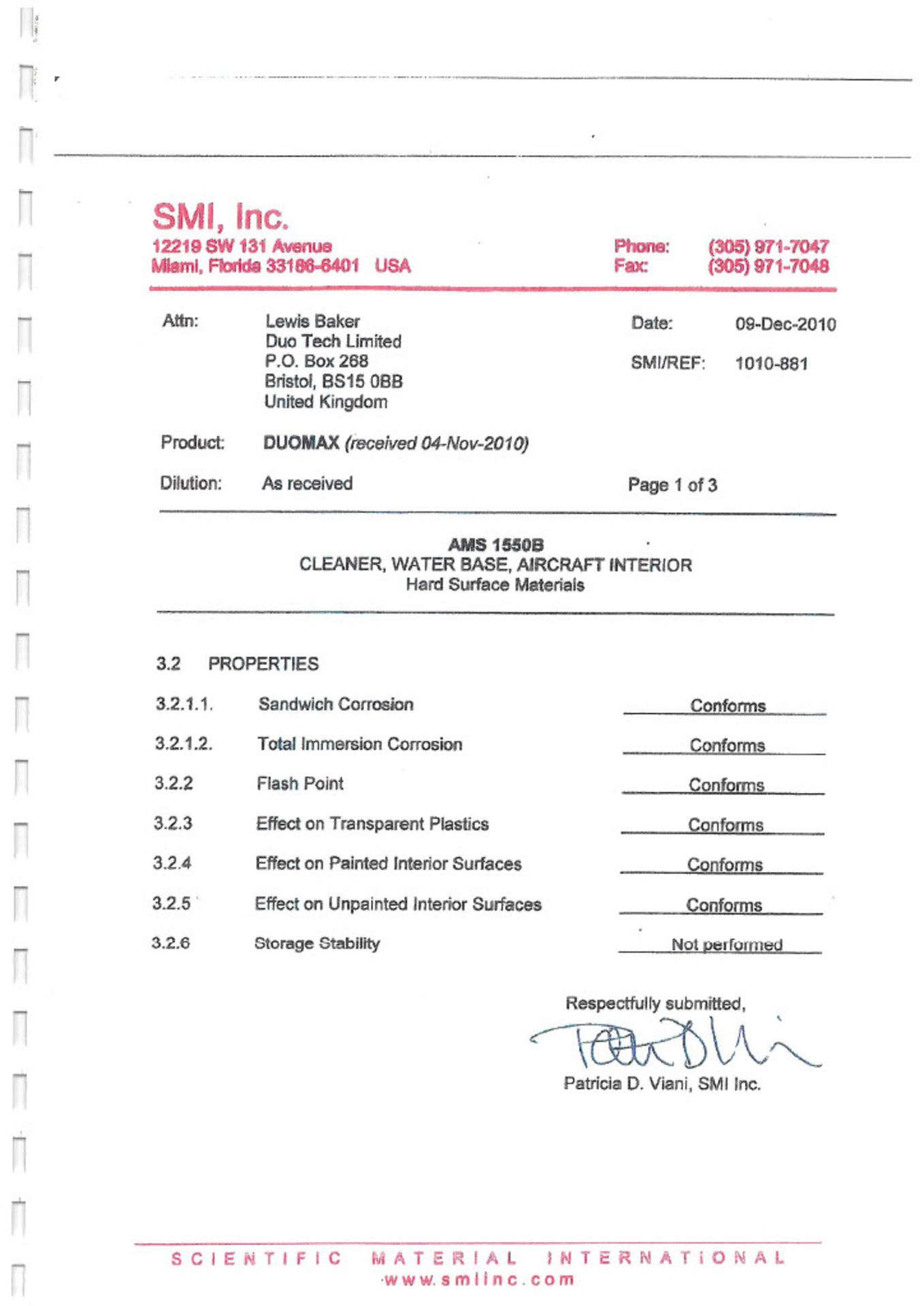 TANK OF DUOMAX SUPER CONCENTRATED DISINFECTANT, MADE IN UK, MARCH 2020, ALL DOCUMENTS ATTACHED - Image 28 of 75