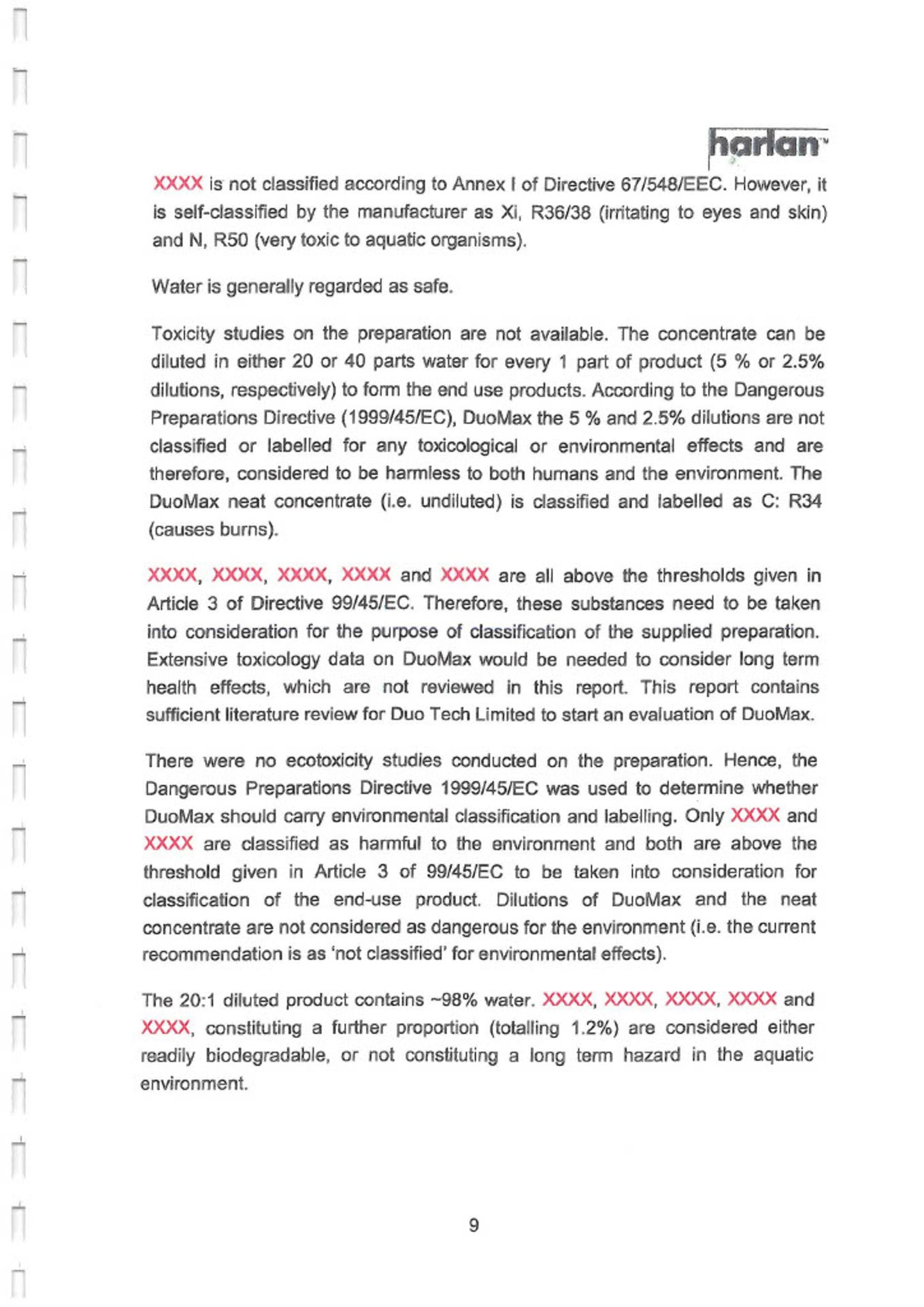 TANK OF DUOMAX SUPER CONCENTRATED DISINFECTANT, MADE IN UK, MARCH 2020, ALL DOCUMENTS ATTACHED - Image 64 of 75