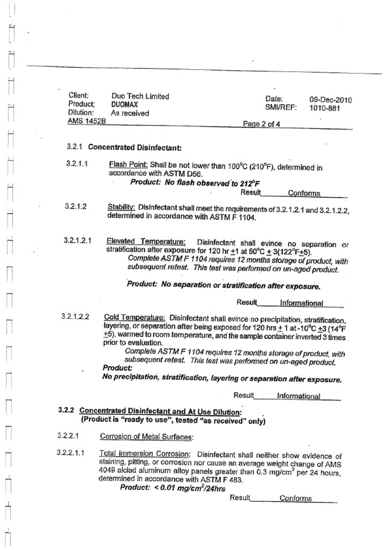 TANK OF DUOMAX SUPER CONCENTRATED DISINFECTANT, MADE IN UK, MARCH 2020, ALL DOCUMENTS ATTACHED - Image 25 of 75