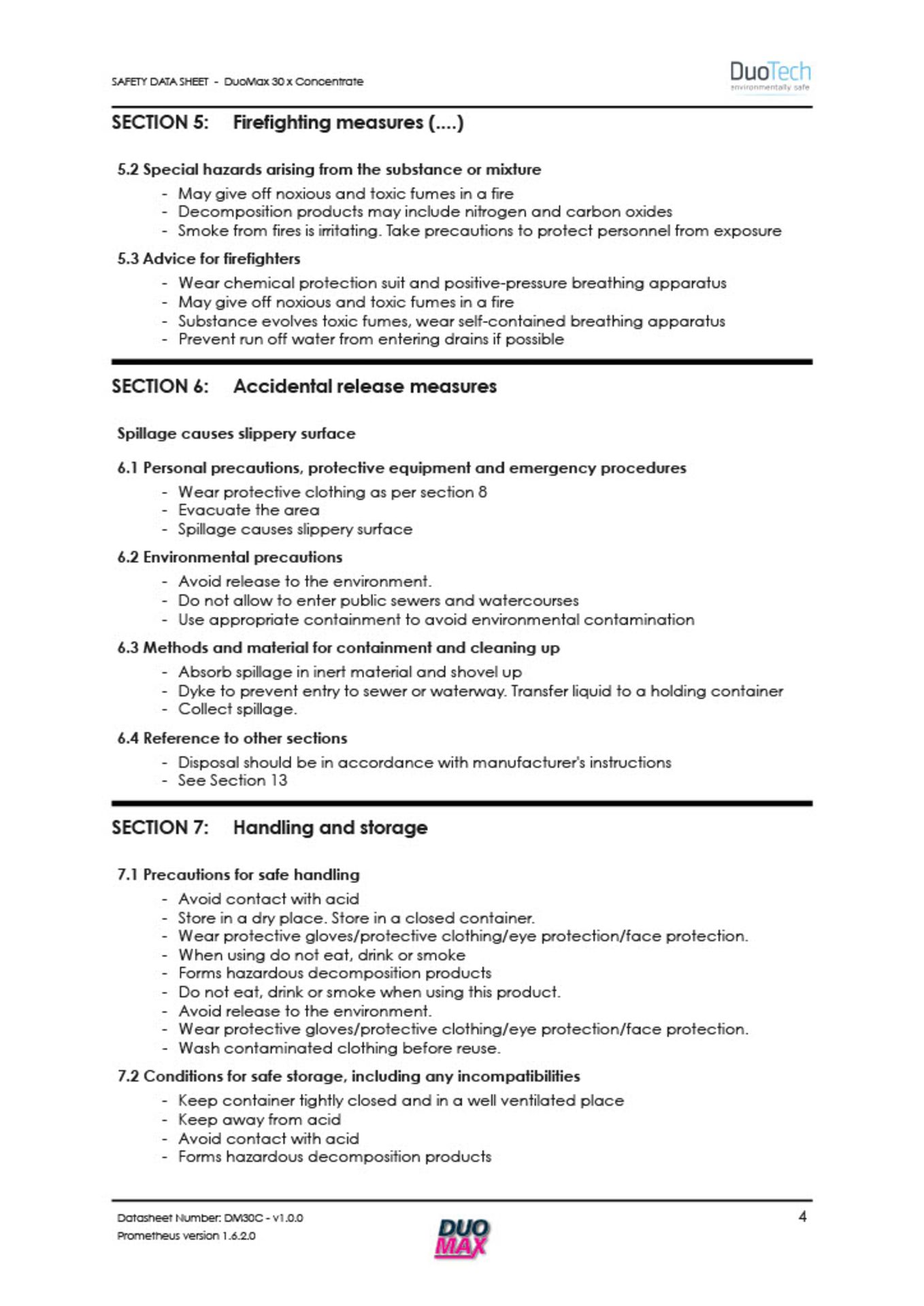 TANK OF DUOMAX SUPER CONCENTRATED DISINFECTANT, MADE IN UK, MARCH 2020, ALL DOCUMENTS ATTACHED - Image 6 of 75