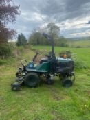 HAYTER LT324 RIDE ON LAWN MOWER, RUNS DRIVES AND CUTS, 4 WHEEL DRIVES, COMES WITH LOGBOOK *NO VAT*