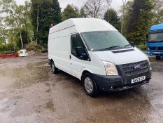 2012 FORD TRANSIT 100 T350 RWD WHITE PANEL VAN, 136K MILES, 2.2 DIESEL ENGINE *PLUS VAT*