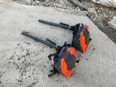 HUSQVARNA 356BT X-SERIES BACK PACK BLOWERS, CHOICE OF 2 (YOU ARE BIDDING FOR ONE) *NO VAT*