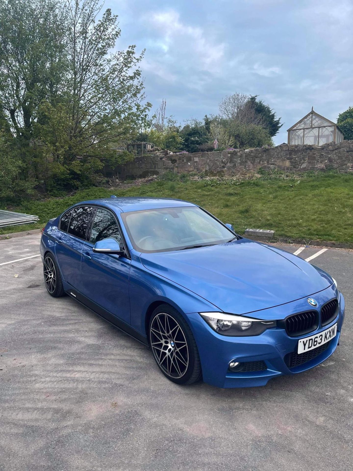 2013 BMW 320D M SPORT AUTO BLUE 4 DOOR SALOON, 2.0 DIESEL ENGINE *NO VAT* - Image 11 of 11