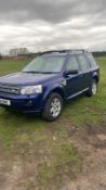 2011 LAND ROVER FREELANDER GS TD4 BLUES ESTATE, SHOWING 87,961 MILES, 2.2 DIESEL ENGINE *NO VAT*