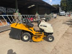 CUBCADET CC1023 RIDE ON LAWN MOWER, RUNS WORKS AND BLADES SPIN, HYDRO FORWARD AND REVERSE *NO VAT*