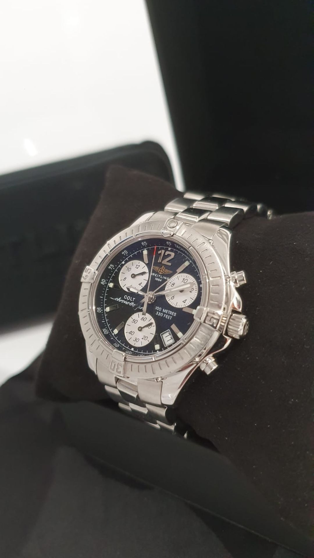 BREITLING CHRONO OCEAN MENS SWISS WATCH NO VAT - Image 4 of 9