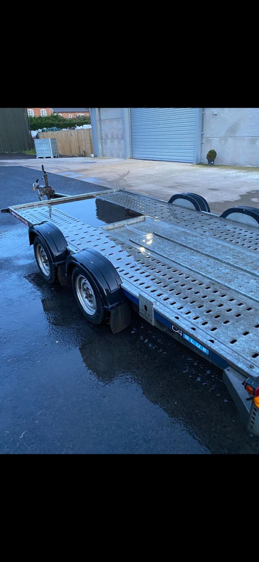 2019 BRIAN JAMES C4 BLUE CAR TRANSPORTER 4M BED LENGTH AND A 2600 KG GROSS CAPACITY *PLUS VAT* - Image 2 of 4