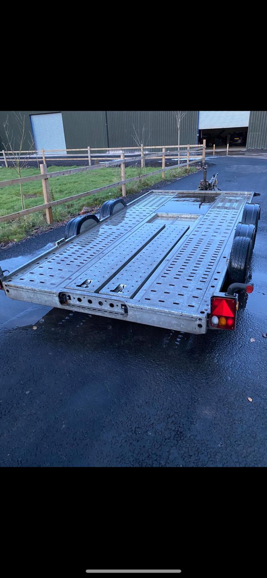 2019 BRIAN JAMES C4 BLUE CAR TRANSPORTER 4M BED LENGTH AND A 2600 KG GROSS CAPACITY *PLUS VAT* - Image 3 of 4