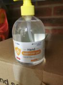 HAND SANITIZER GEL, 500ML (15 BOTTLES PER BOX, 9 BOXES),100ML (100 BOTTLES PER BOX, 42 BOXES)