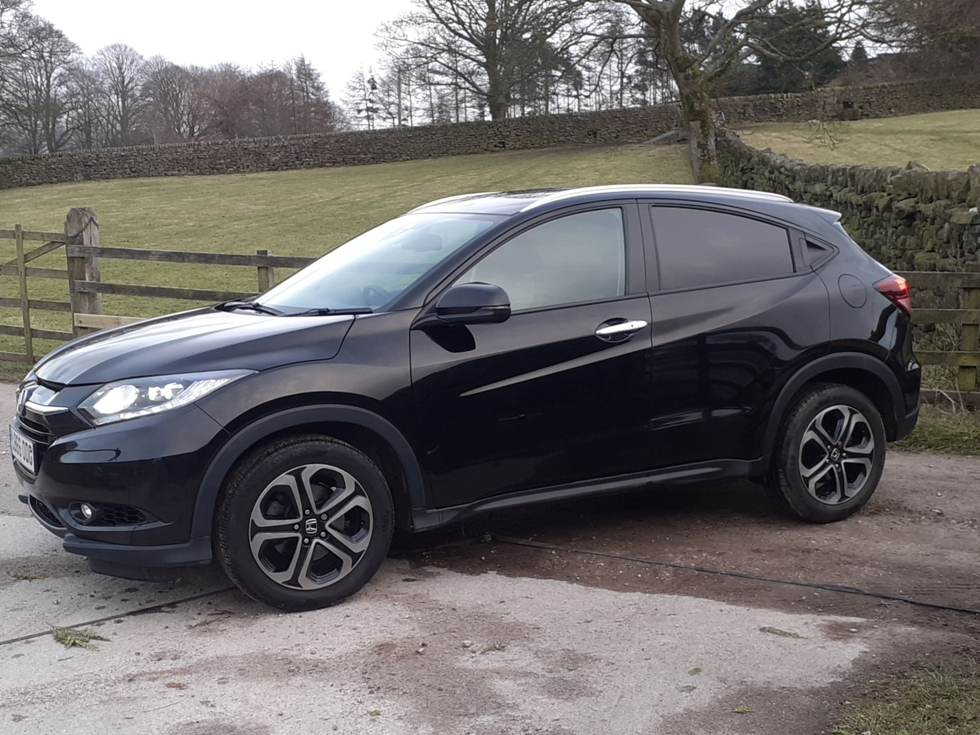 2017/66 REG HONDA HR-V EX I-DTEC 1.6 DIESEL BLACK 5 DOOR, SHOWING 0 FORMER KEEPERS *NO VAT* - Image 5 of 10